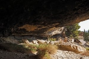Santuario pagano, en los que se puede encontrar los "Tituli Picti"